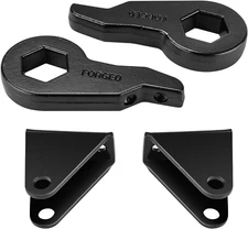 1"-3" Torsion Keys Front Leveling Lift Kit with Shock Extenders Brackets Fit for