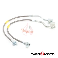 FAPO Extended SS Brake Line (FRONT) for 1980-1996 Ford F150 Bronco 4-6" lift