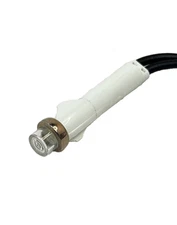 (1x) 14VAC/DC - 80mA - 5/16" Clear Panel Mount Incandescent Indicator 6" Leads