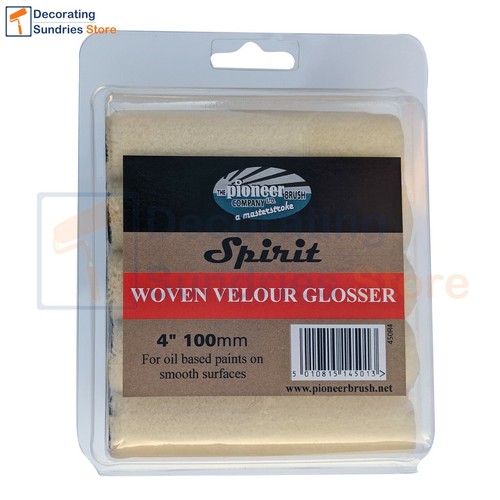 Sim Velour Mohair Paint Rollers 4 Inch 100mm ProFinish Roller