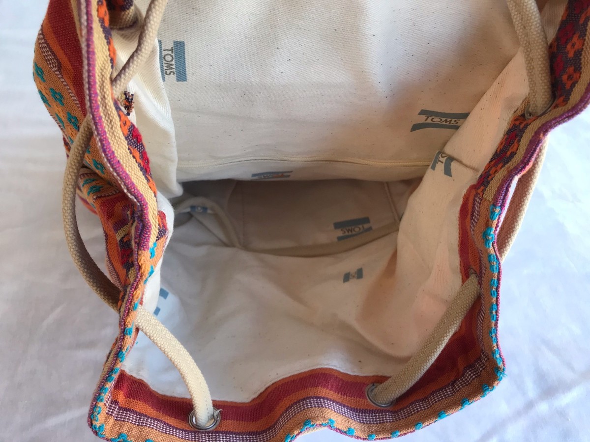 TOMS Departure Backpack Brown/Multi, EUC BÉIS  main image 3