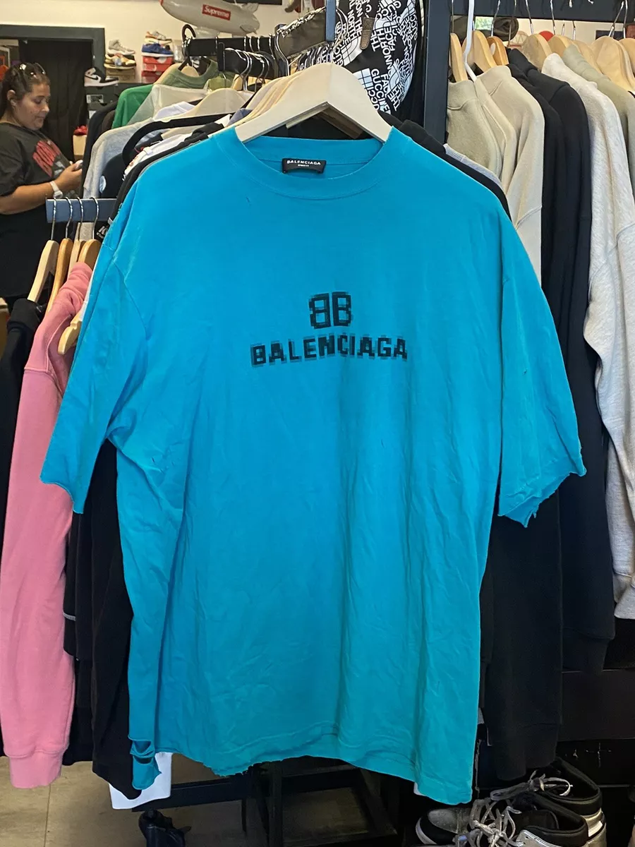 Oversized balenciaga best sale shirt