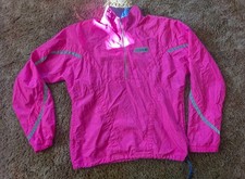 Vintage 90s Nike Neon Pink Windbreaker Anorak Size Small