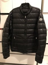 MONCLER MENS BLACK ACORUS PUFFER JACKET SIZE 4 
