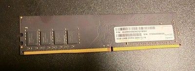 Apacer 8GB DDR4 RAM CL19 2666 MHz 1.2V UDIMM Desktop Memory