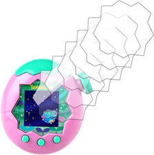  6pack Screen Protector for Tamagotchi Paradise, TPU Material,Scratch-Resistant
