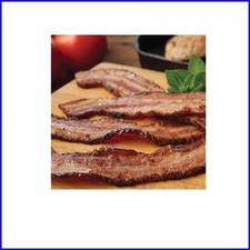 Fully Cooked Bacon - 80 Smoked Slices with 10 Year Shelf Life No Refrigeration