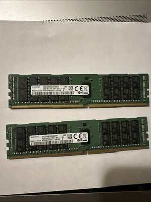 Samsung 64GB (2x32GB) DDR4-2400T ECC Registered RDIMM PC4-2400 M393A4K40BB1