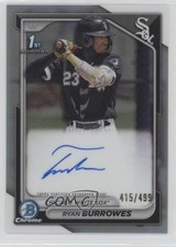 2024 Bowman Chrome Prospect Refractor 415/499 Ryan Burrowes #CPA-RBU Auto 1ap0
