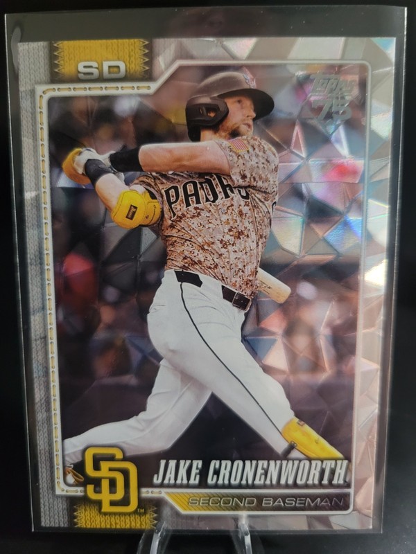 2026 Topps Series 2- Jake Croneworth Diamante Foil #438 Padres