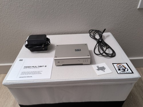 Schiit Modi Multibit 2 DAC - Silver, USB cable, all original accessories