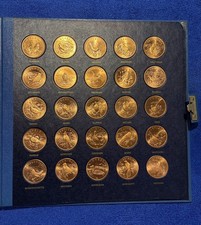 Wildlife United States 1974 First Edition Mount Everest Mint Set 50 State Coin