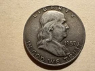 1957-D Franklin Half Dollar Coin