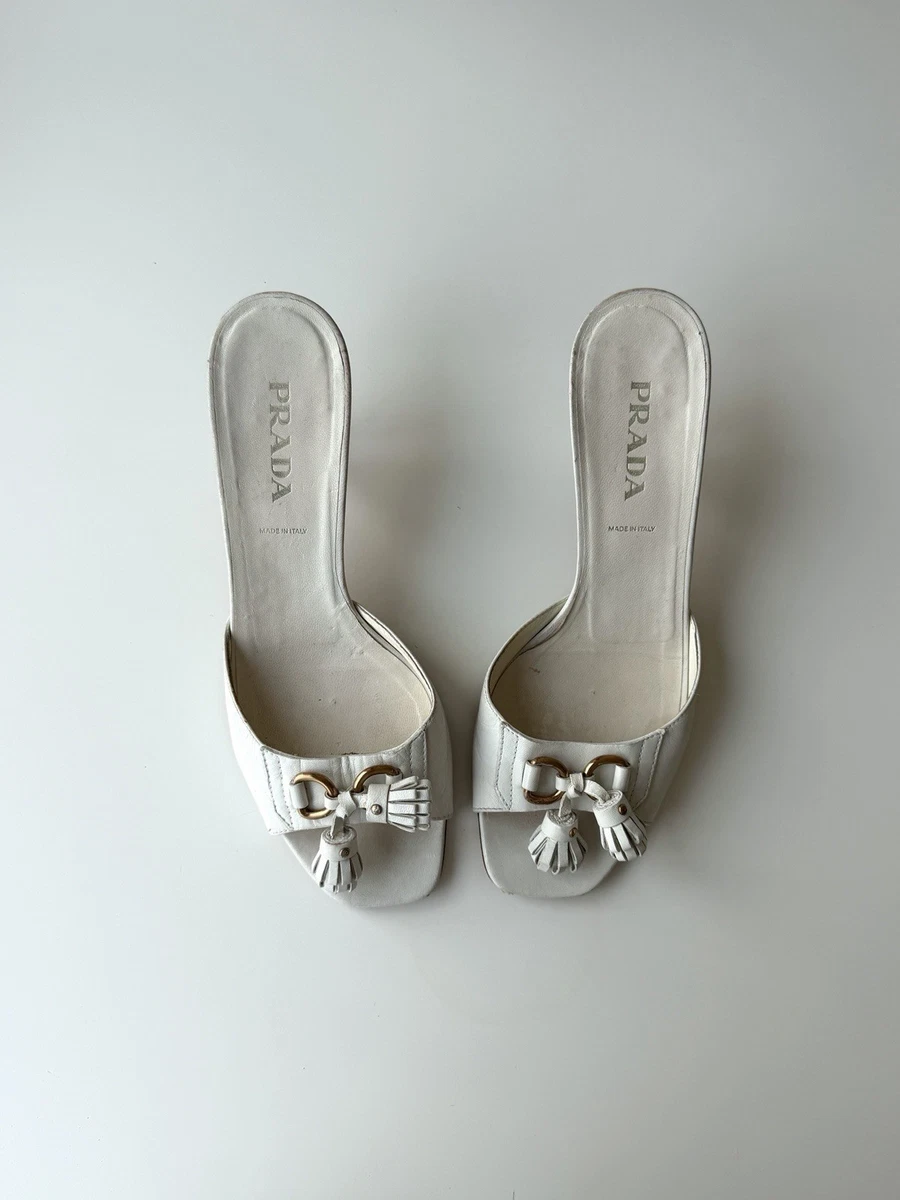 PRADA Kitten Leather Upper Heels for Women for sale | eBay
