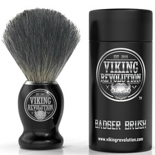 Viking Revolution Badger Hair Shaving Brush - 1 Count