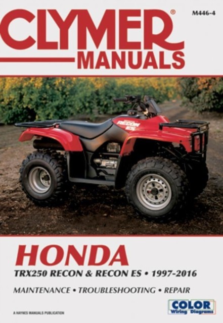 Honda TRX250 Recon & Recon ES (1997-2016) by Haynes Publishing PAPERBACK
