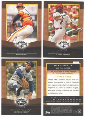 2011 Topps Triple Threads Sepia (#ed/625) - ATLANTA BRAVES Team Set