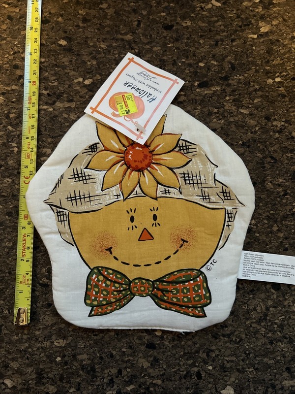 *NWT Autumn/ Harvest Thanksgiving Halloween Pot Holders Town & Country NOS