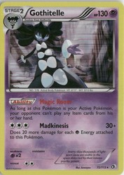 Gothitelle 72/113 Legendary Treasures Holo Rare
