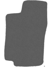 Velour FAHRER Fußmatten für Alfa Romeo 155 4t limousine 1992-1998, Graphit x14 R