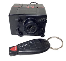 2010 Dodge Ram 1500 Wireless Ignition Node Module With Remote Key  P68064789AD