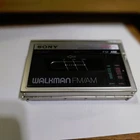 Vintage Sony Walkman WM-F10 Ultra compact metal body has battery cover 1983-1984