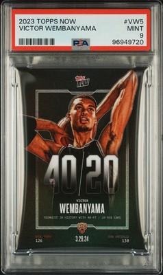 2023-24 Topps Now Victor Wembanyama - Victor Wembanyama #VW-5