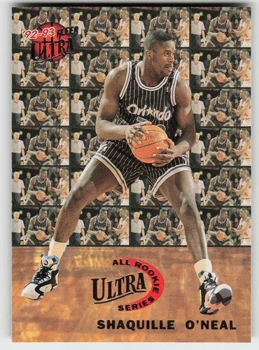 1992-93 Ultra #7 Shaquille O'Neal BASKETBALL Orlando Magic