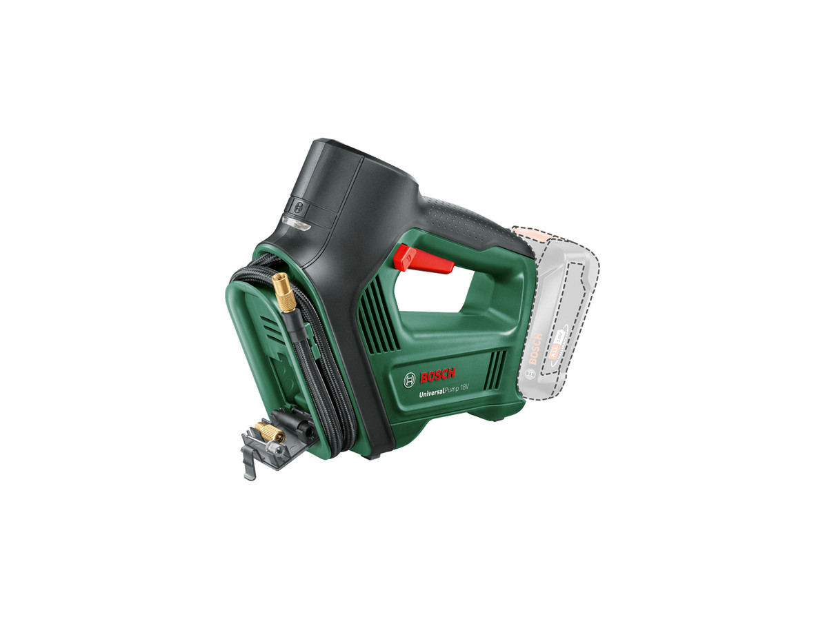 Bosch Akku Luftkompressor Universalpump 18V (Ohne Akku, 18 Volt System, Lufstrom 30 L/Min, Bis Zu 10.3 Bar Druck) - Image 2