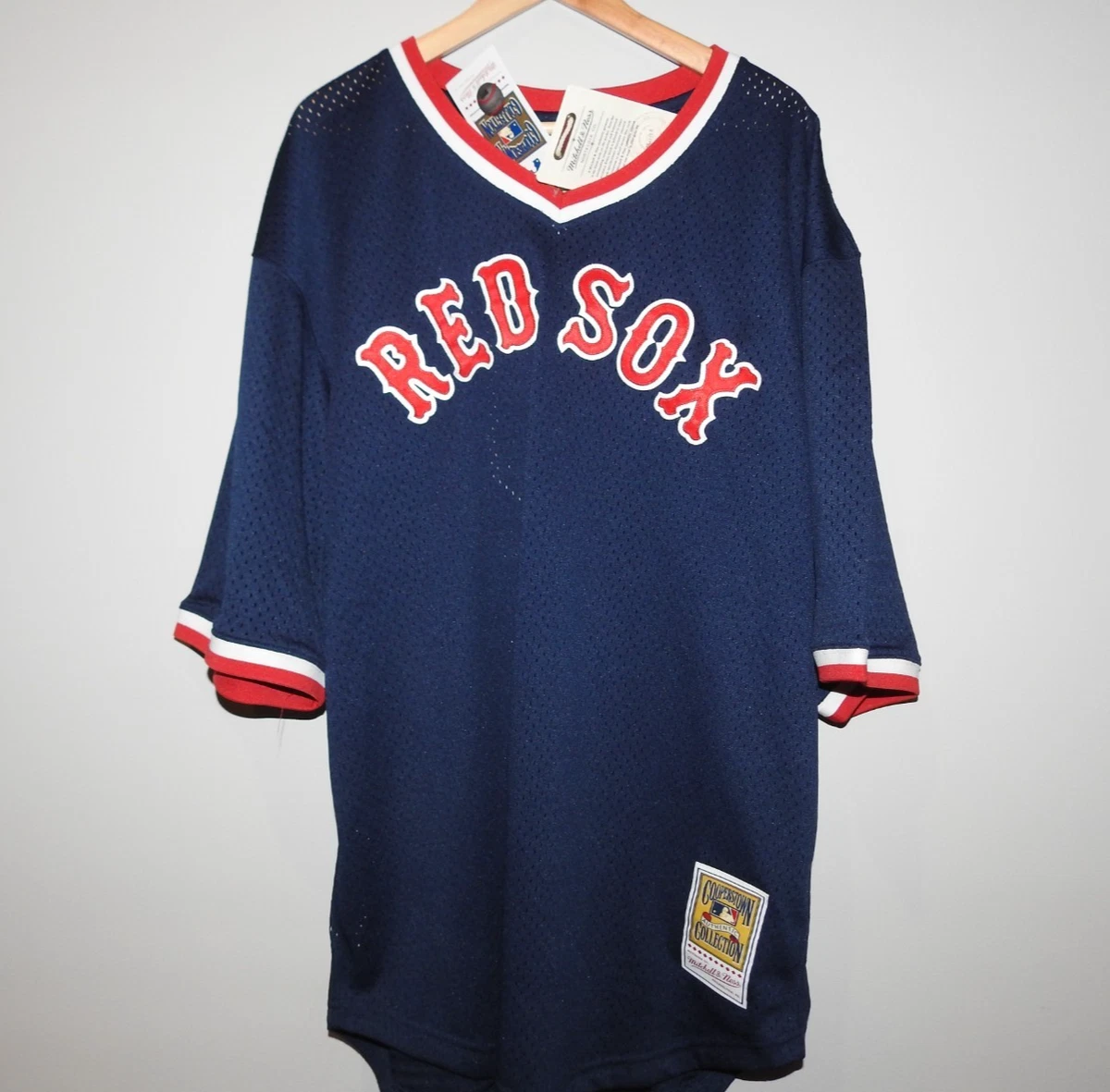 Mitchell & Ness Men Boston Red Sox MLB Fan Apparel & Souvenirs for 