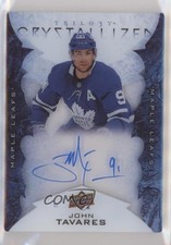 2019-20 Upper Deck Trilogy Crystallized Signatures John Tavares #C-JT Auto