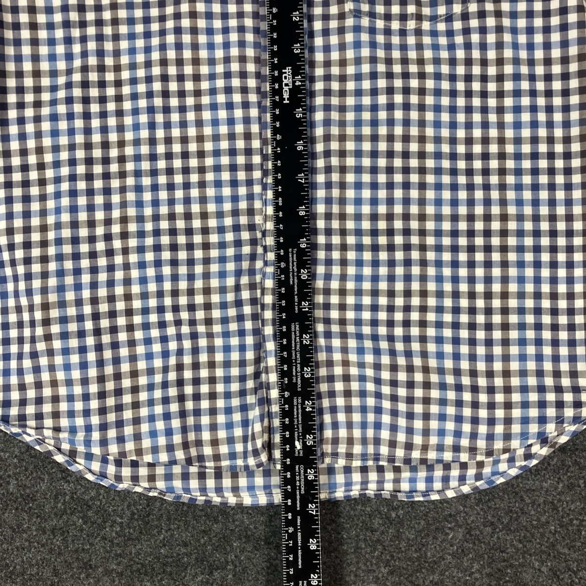 Blade + Blue San Francisco Button Up Shirt Casual USA made Men’s M Stripped Blue View 4