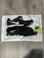 Nike Zoom Rival Multi Track  Field Running Shoes Size 10.5 Black/White