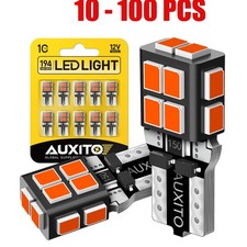 10-100x Red T10 194 192 168 Led Parking Light Bulbs Super Bright Error Free Smd