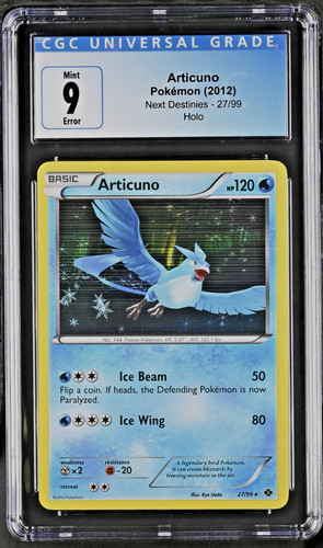 Articuno graded CGC 9 for sale on eBay