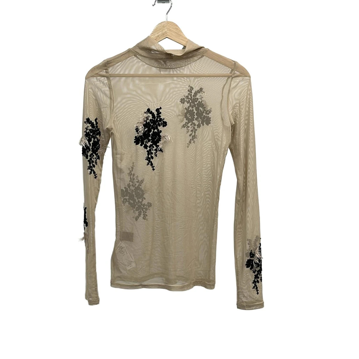 Auth AMERI - Beige Black Women's Cutsew - image 2