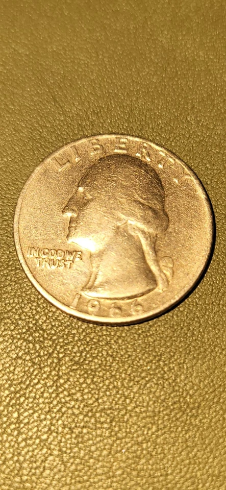 1966 Quarter US Coin No Mint Mark Error Rare Good Coin Collector - Image 3 of 4