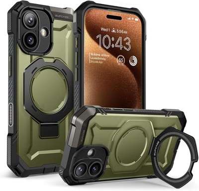 For Apple iPhone 17 6.3'' SUPCASE UBGrip Magnetic Stand Case New Basic Back Cover