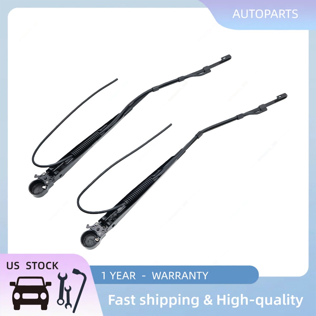 Windshield Wiper Arm Set of 2 A2251969000 For Freightliner Columbia 2001-2017