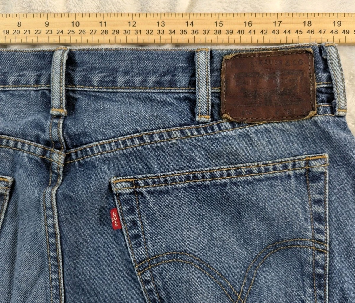 Vtg Levi's x Brooks Brothers 514 Made In USA Men's Jeans Sz 38X30