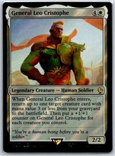 ラスト一枚【Foil】(135)■拡張アート■将軍、レオ・クリストフ　英語版 General Leo Cristophe [Extended Art Foil] #135 Prices | Magic