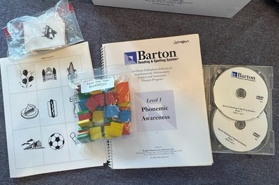 Barton Reading & Spelling System Level 1 Phonemic Awareness Teacher Manual DVD