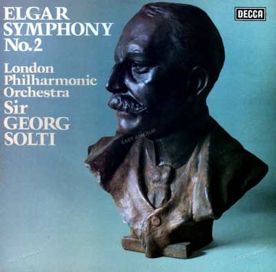 Elgar, London Philharmonic Orchestra, Sir Georg Solti - Symphony No.2 UK LP '