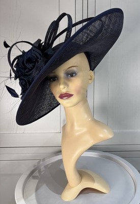 Catherines Partic Navy Mutter Braut Bräutigam Gast Hochzeit Party Hatinator Event