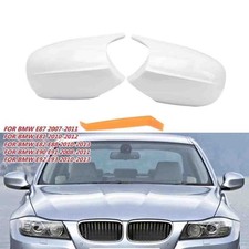 Paar Spiegelkappen Abdeckung Weiß Für BMW E87 07-11 E81 10-12 E82 E88 2010-2013