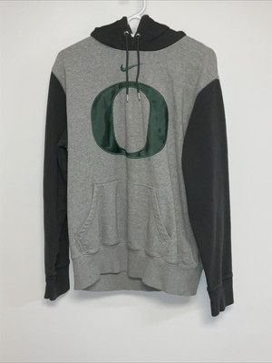 Vintage Nike Oregon Ducks Hoodie Men s Large Gray