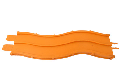 Vintage 1969 Used Orange Mattel Inc. USA  6506-0430 2 Lanes Swivel Track
