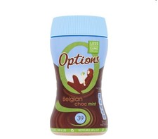Options Instant Belgian Hot Chocolate Mint Drink 220g