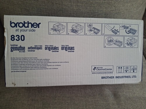 Nuevo Cartucho de Tóner Original Brother 830 TN830 Negro Rendimiento Estándar 1200 Páginas - Imagen 2 de 13