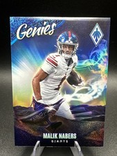 2025 Panini Phoenix Football MALIK NABERS GENIES Case Hit SSP NEW YORK GIANTS 🔥